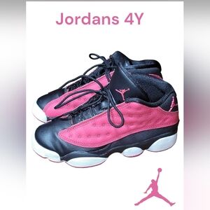 Air Jordan‎ 13 Retro Low ( GS ) Very Berry  Size 4Y